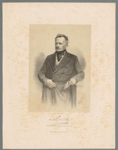 Portrait of Joseph Maria von Radowitz