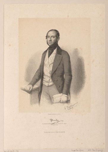 Portrait of Anton von Schmerling