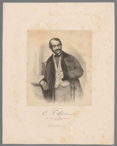 Portrait of Christian Friedrich Wurm