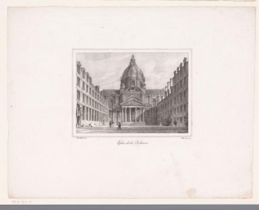 View of the Chapelle de la Sorbonne