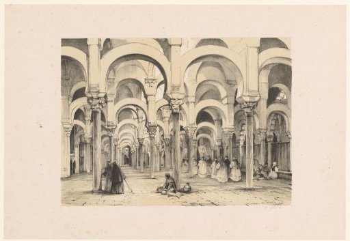 Interior of La Mezquita in Córdoba