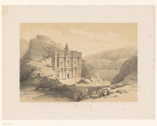 View of Ad Deir in Petra