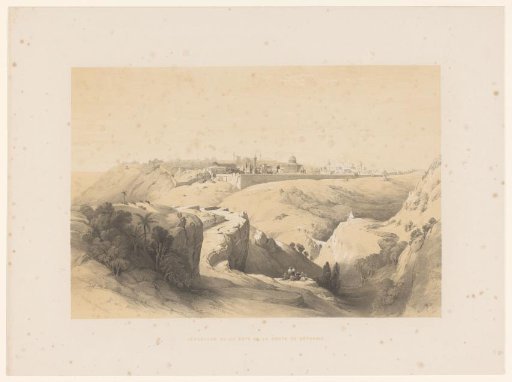 View of Jerusalem from Bethany