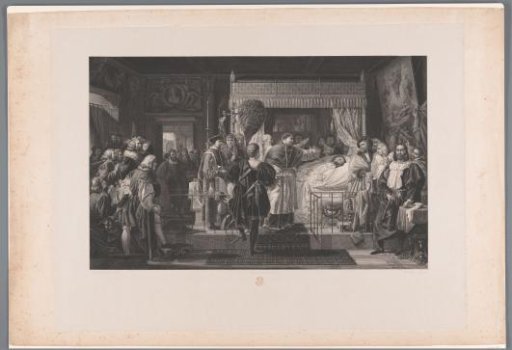 Honors paid to the corpse of Raphael