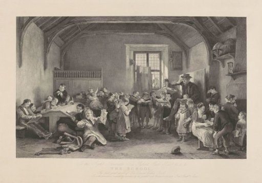 Children and teachers in a classroom