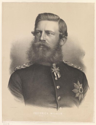 Portrait of Crown Prince Frederick of Prussia, the later Frederick III, King of Prussia and German Emperor