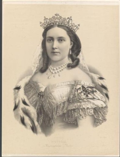 Portrait of Victoria, Empress of Germany