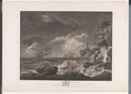 Shipwreck on a Rocky Coast