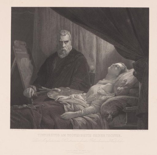 Tintoretto at the Deathbed of His Daughter