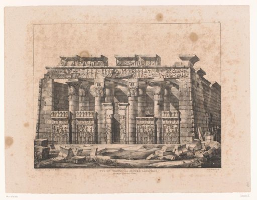 View of the Temple of Esna