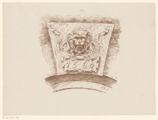 Keystone with the Year 1560