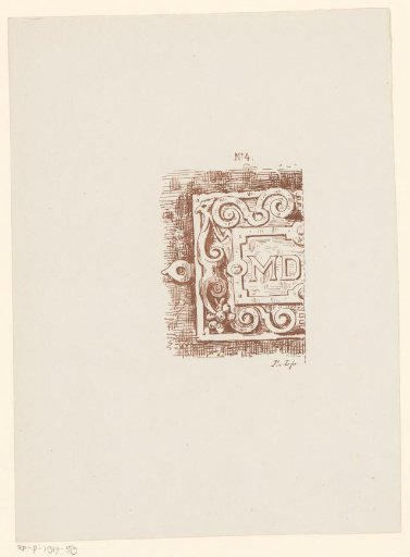 Part of a Cartouche