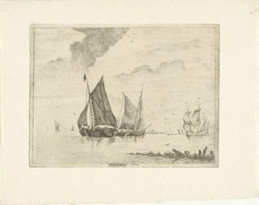 Two Ships at Sea