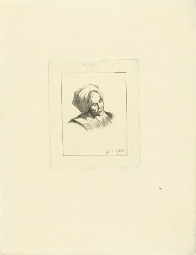 Head Study of a Woman with a Headscarf
