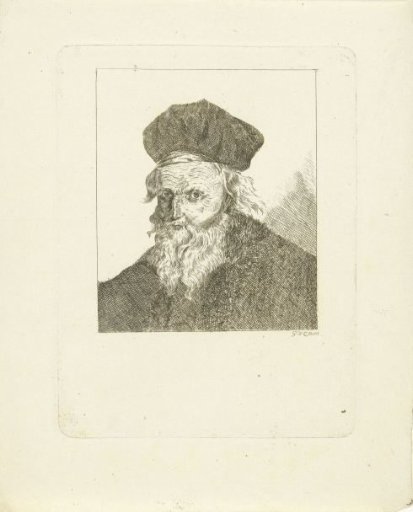 Old Man with a Grey Beard and Cap