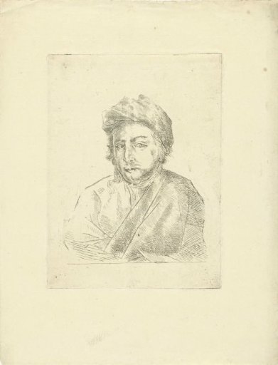 Portrait of a Man with a Cloth on his Head