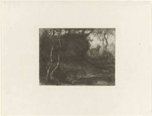 Wood with a Goat