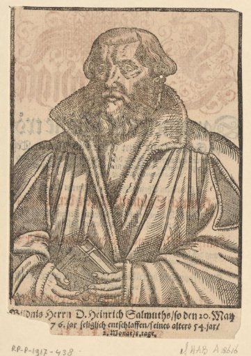 Portrait of Heinrich Salmuth