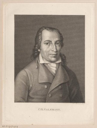 Portrait of Christian Gotthilf Salzmann