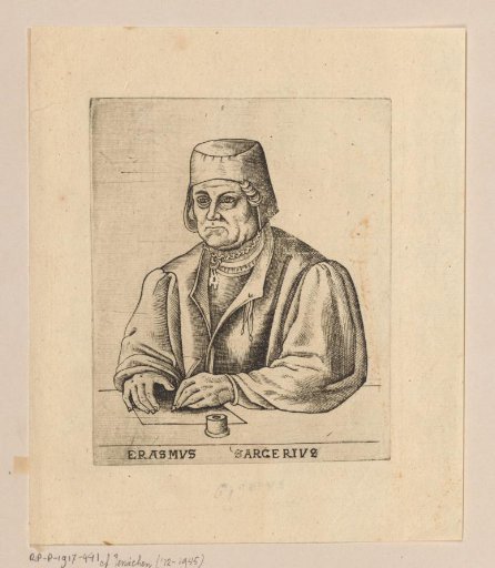 Portrait of Erasmus Sarcerius