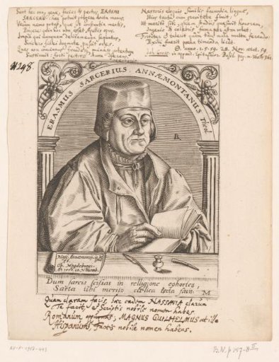 Portrait of Erasmus Sarcerius