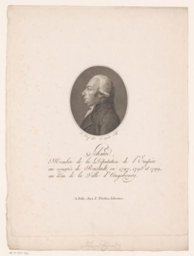 Portrait of Johann Konrad Schmidt