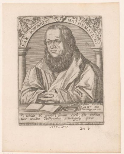 Portrait of Johannes Schöner