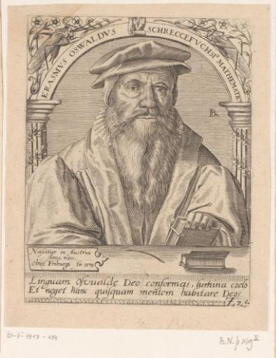 Portrait of Erasmus Oswald Schreckenfuchs