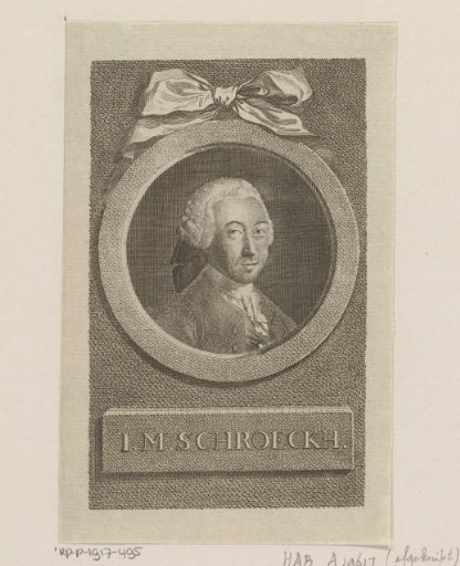 Portrait of Johann Matthias Schröckh