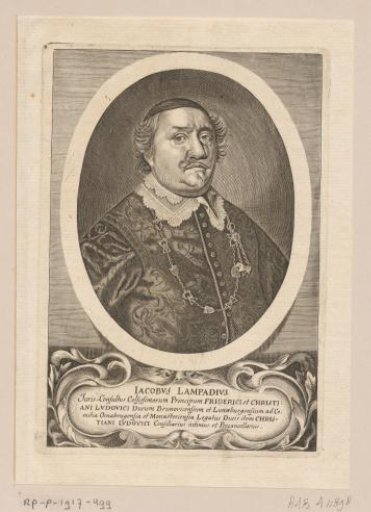 Portrait of Jakob Lampadius
