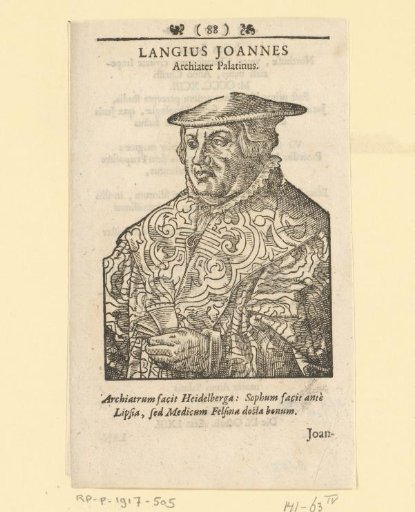 Portrait of Johannes Lange