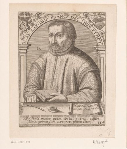 Portrait of Johann Latomus