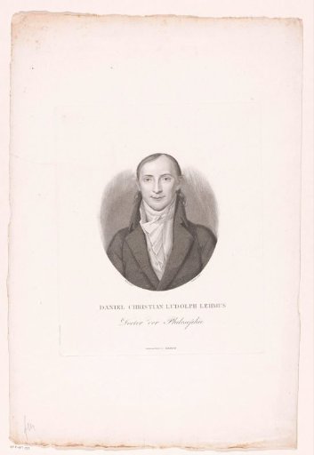 Portrait of Daniel Christian Ludolf Lehmus