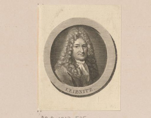 Portrait of Gottfried Wilhelm Leibniz