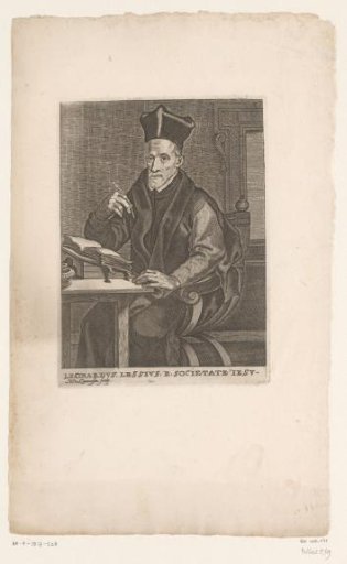 Portrait of Leonardus Lessius