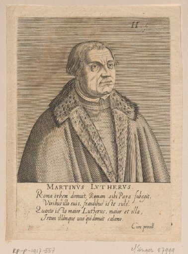 Portrait of Martin Luther