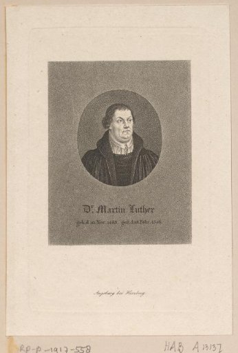 Portrait of Martin Luther