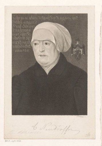 Portrait of Katharina Neudörffer