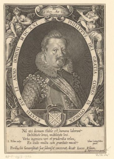 Portrait of Philipp von Oettingen