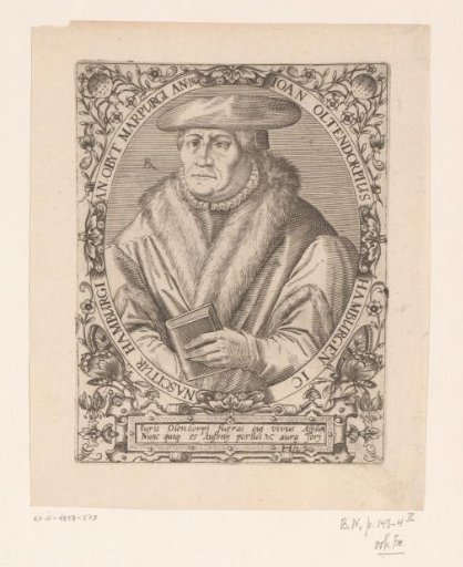 Portrait of Johann Oldendorp