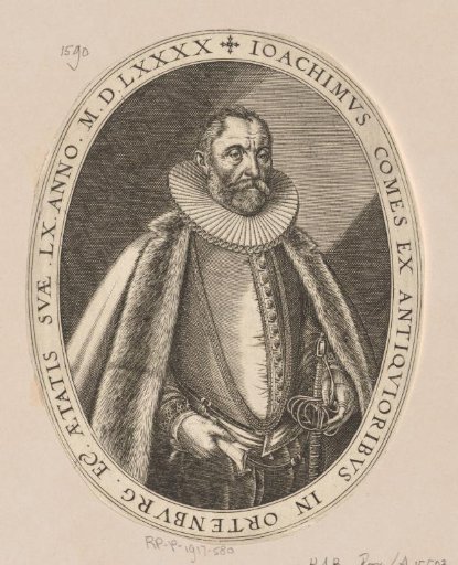 Portrait of Joachim, Count of Ortenburg at the age of 60