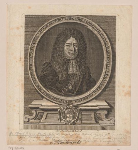 Portrait of Georg Christoph Petri von Hartenfels