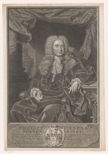 Portrait of Philipp Caspar Pfannenstiel