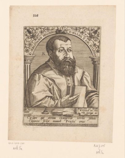 Portrait of Johann Sebastian Pfauser