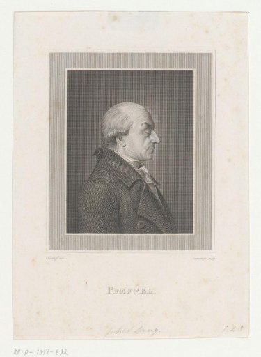 Portrait of Gottlieb Konrad Pfeffel
