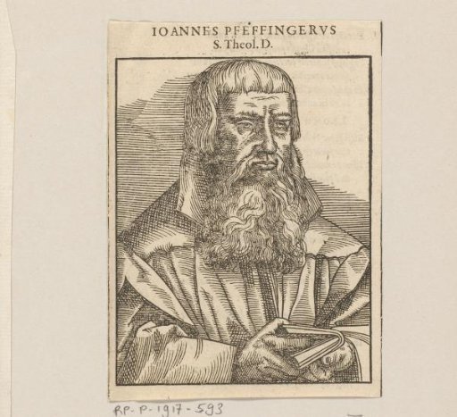 Portrait of Johann Pfeffinger