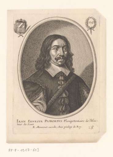 Portrait of Johann Ernst von Pistorius