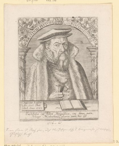 Portrait of Modestinus Pistoris