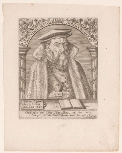 Portrait of Modestinus Pistoris