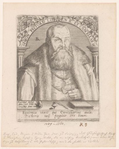 Portrait of Simon Pistoris II